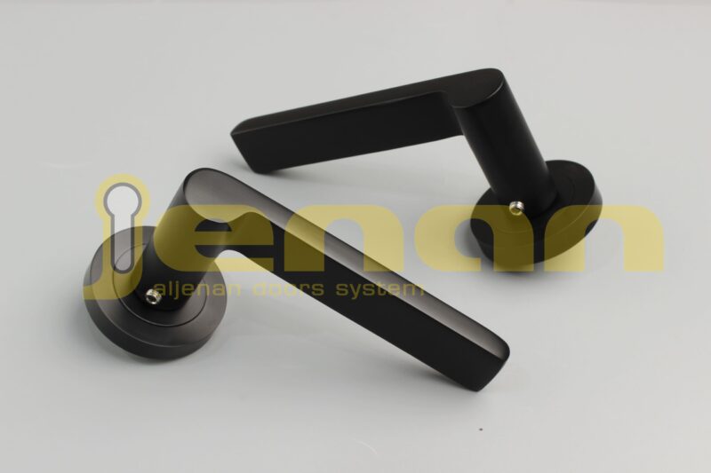 Lever Handle Rose(A1-8002-BLK) - Image 2